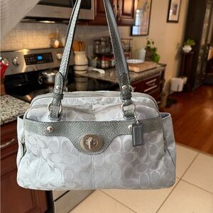 Coach Turn Lock Shoulder Bag
